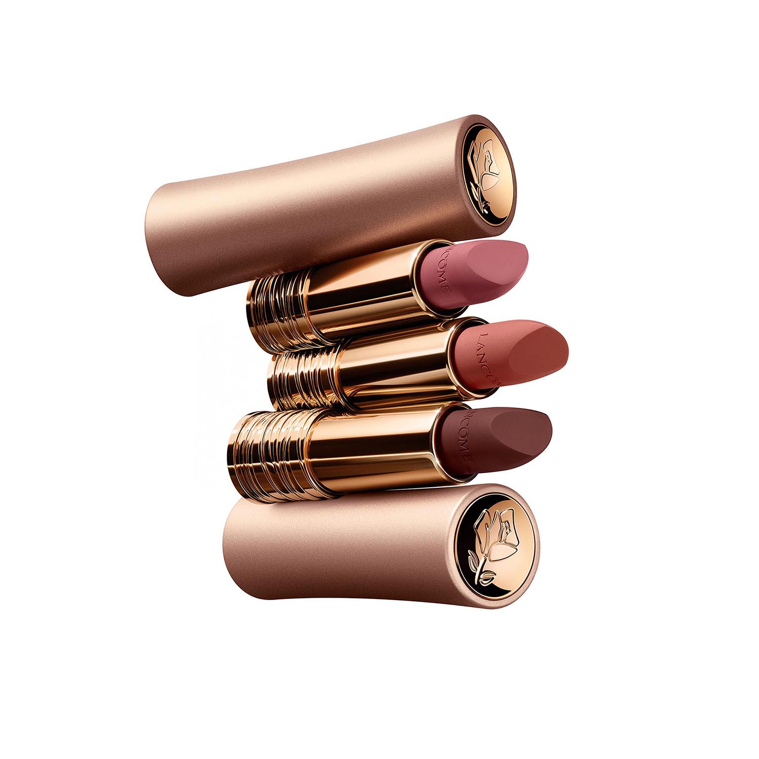L'ABSOLU ROUGE INTIMATTE (LABIAL EN BARRA CON ACABADO MATE)